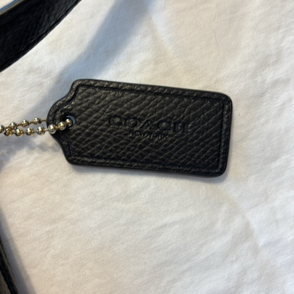 Brown and Black Coach Crossbody Bag with Adjustable Strap - Picture 3 of 10